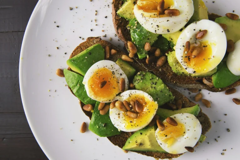 Healthy Pesto Eggs on Toast